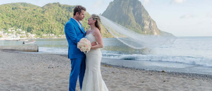 Simple Destination Wedding St Lucia Barefoot Holidays Saint Lucia